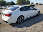 2019 Bmw 740 I White vin: WBA7E2C58KB216878