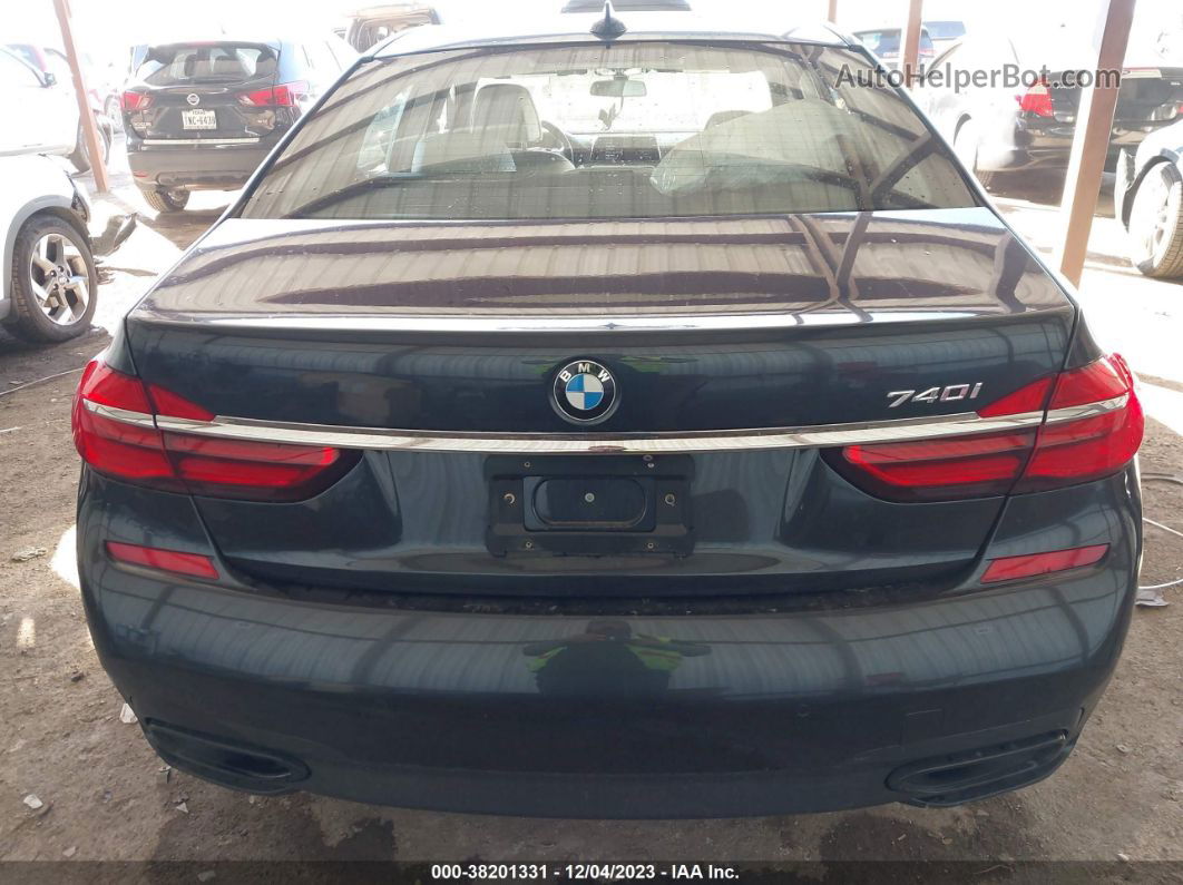 2019 Bmw 740i   Black vin: WBA7E2C58KB217299