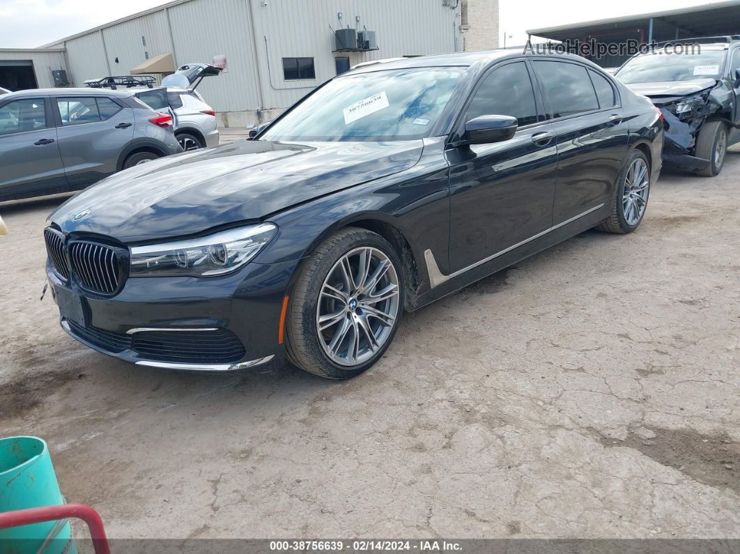 2019 Bmw 740i   Gray vin: WBA7E2C58KB217397