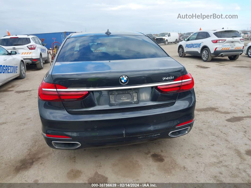 2019 Bmw 740i   Gray vin: WBA7E2C58KB217397