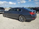 2019 Bmw 740 I Blue vin: WBA7E2C59KB218431