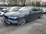 2019 Bmw 740 Xi Black vin: WBA7E4C55KGV70176