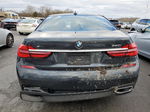 2019 Bmw 740 Xi Black vin: WBA7E4C55KGV70176