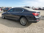 2019 Bmw 740 Xi Blue vin: WBA7E4C56KGV28714