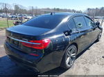 2019 Bmw 740i Xdrive Black vin: WBA7E4C57KGV28527