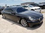 2019 Bmw 740 Xi Черный vin: WBA7E4C5XKGV28201