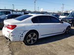 2019 Bmw 750 I White vin: WBA7F0C53KGM24428