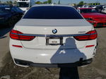 2019 Bmw 750 I White vin: WBA7F0C53KGM24428