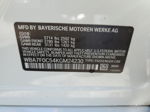 2019 Bmw 750 I White vin: WBA7F0C54KGM24230