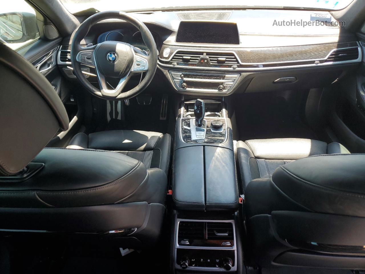 2019 Bmw 750 I Gray vin: WBA7F0C58KGM24666