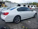 2019 Bmw 750i Xdrive White vin: WBA7F2C54KB239474