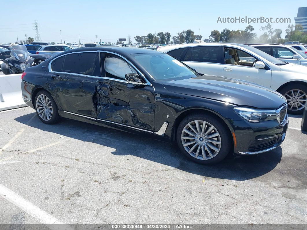 2019 Bmw 740e Xdrive Iperformance Black vin: WBA7J2C55KB246416