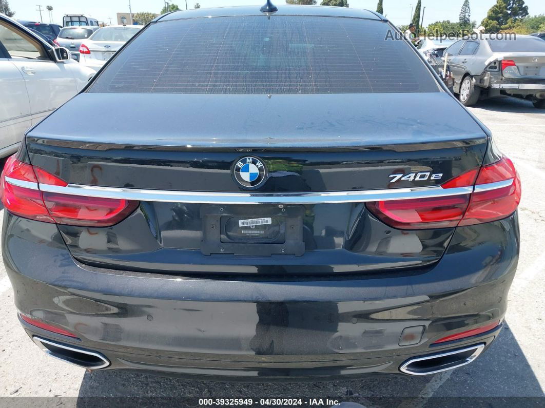 2019 Bmw 740e Xdrive Iperformance Black vin: WBA7J2C55KB246416