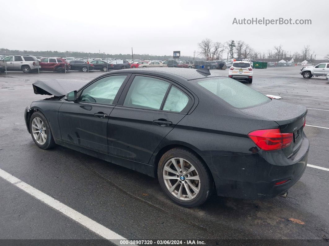 2016 Bmw 320i Xdrive Black vin: WBA8A3C57GK552079