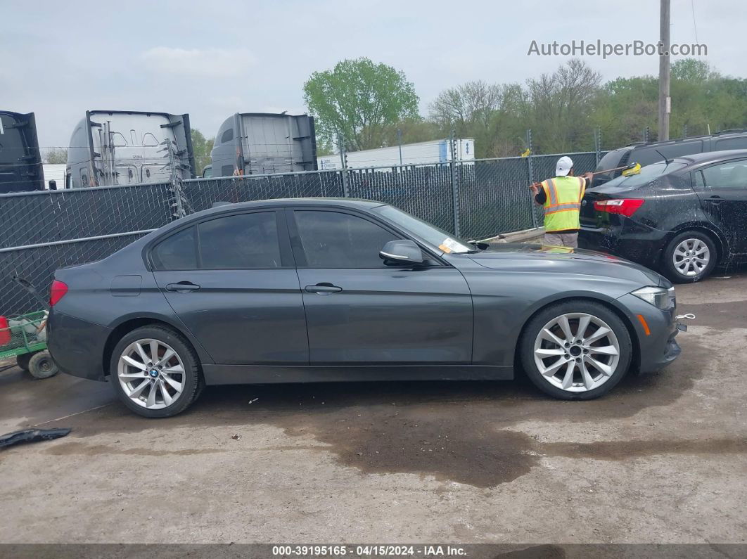 2016 Bmw 320i Xdrive Gray vin: WBA8A3C57GK689958