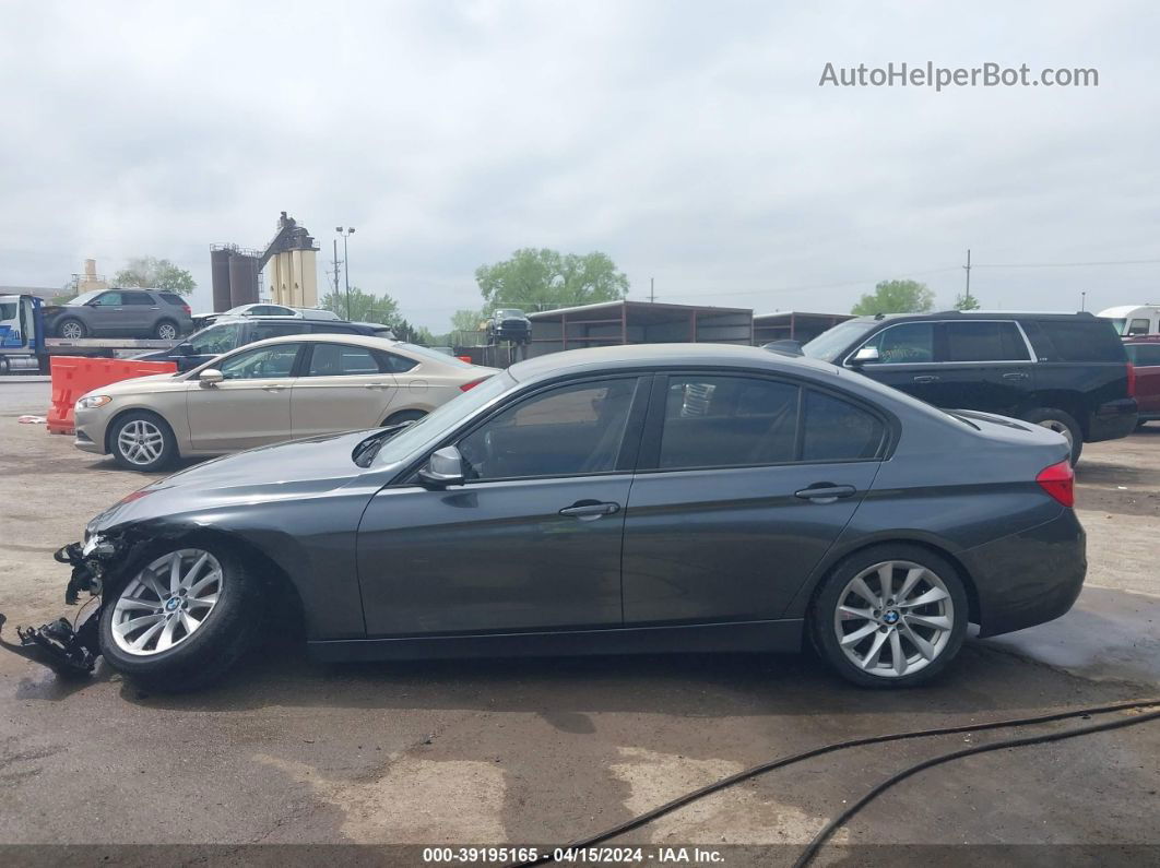 2016 Bmw 320i Xdrive Gray vin: WBA8A3C57GK689958