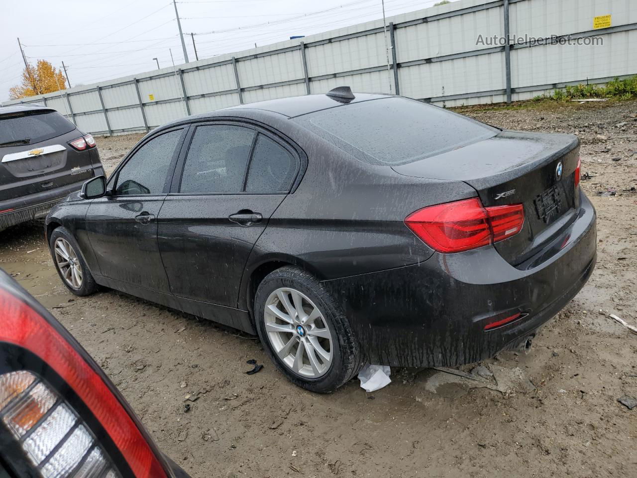 2016 Bmw 320 Xi Коричневый vin: WBA8A3C5XGK690358