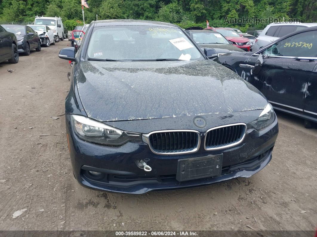 2017 Bmw 320i Xdrive Blue vin: WBA8A3C5XHK691866