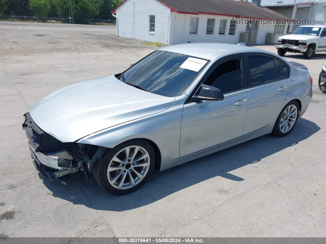 2017 Bmw 320i   Silver vin: WBA8A9C39HK864889