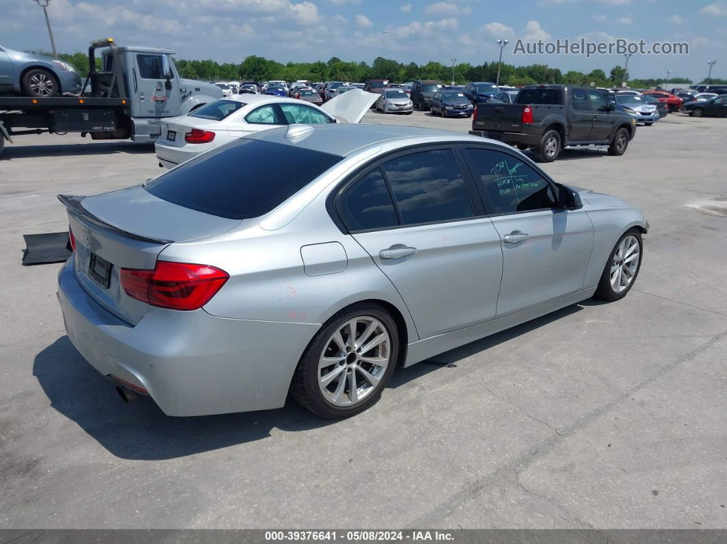 2017 Bmw 320i   Silver vin: WBA8A9C39HK864889