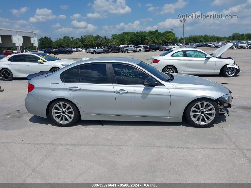 2017 Bmw 320i   Silver vin: WBA8A9C39HK864889