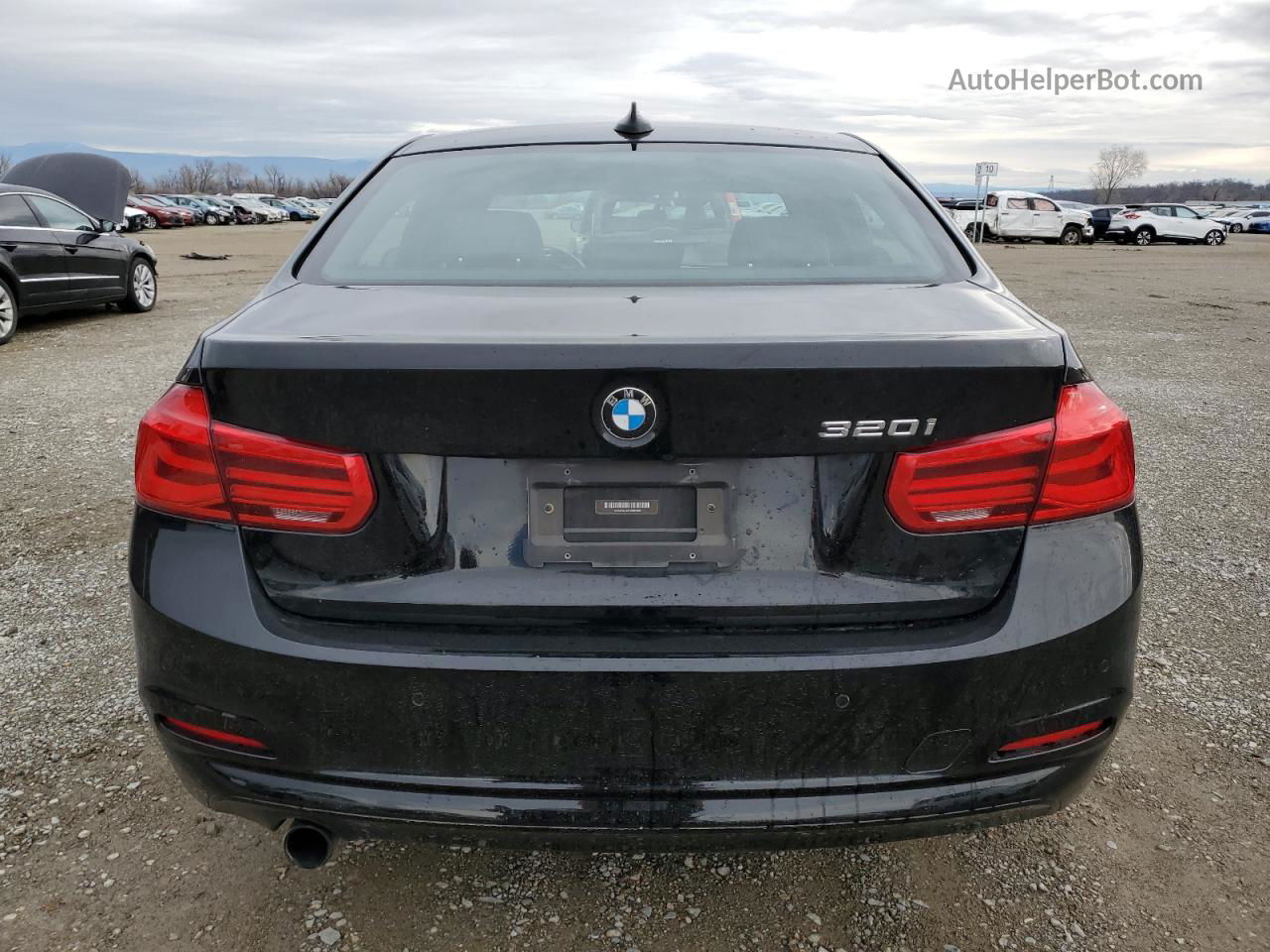 2017 Bmw 320 I Black vin: WBA8A9C3XHK864383