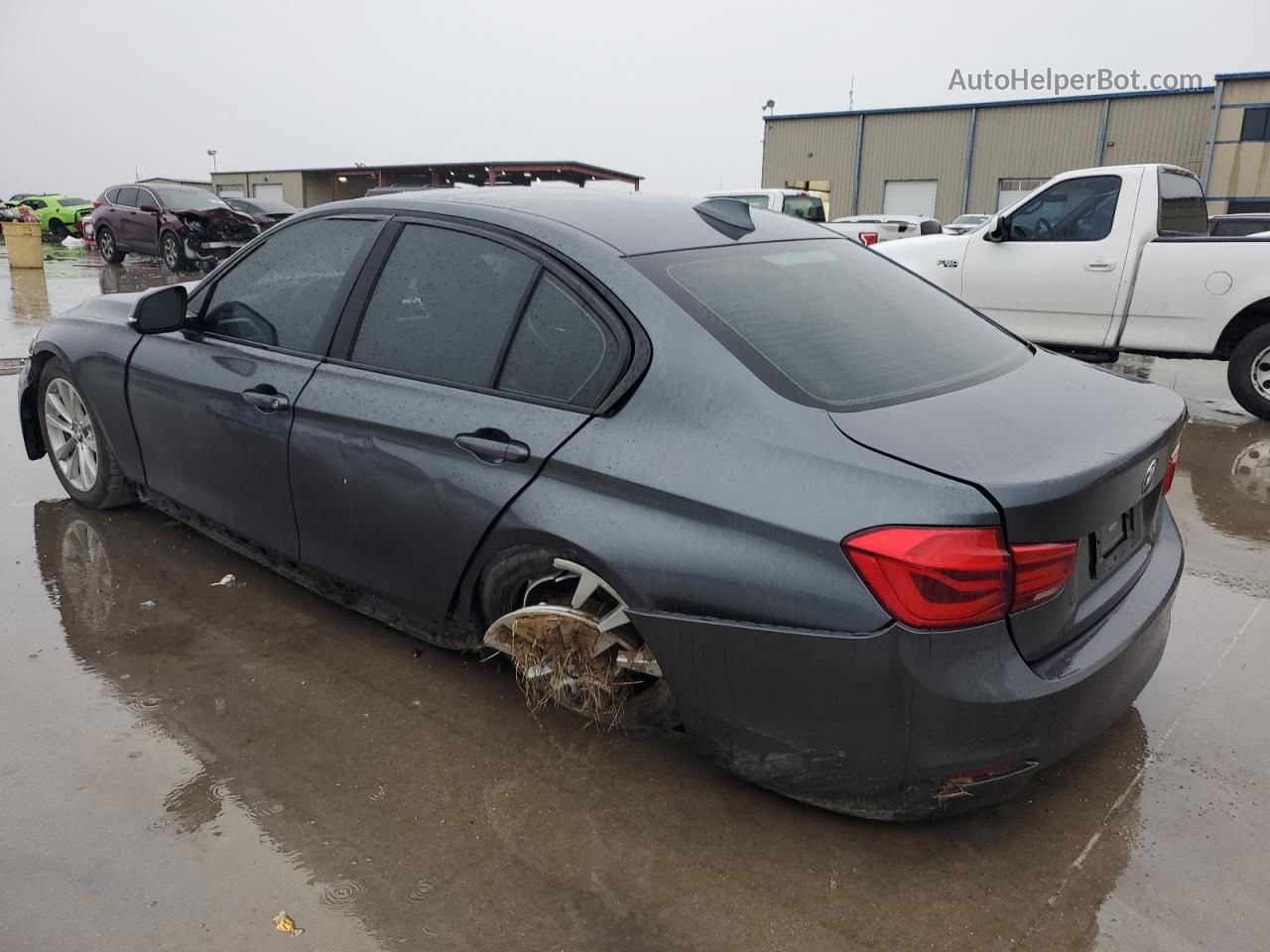 2016 Bmw 320 I Серый vin: WBA8A9C51GK615633