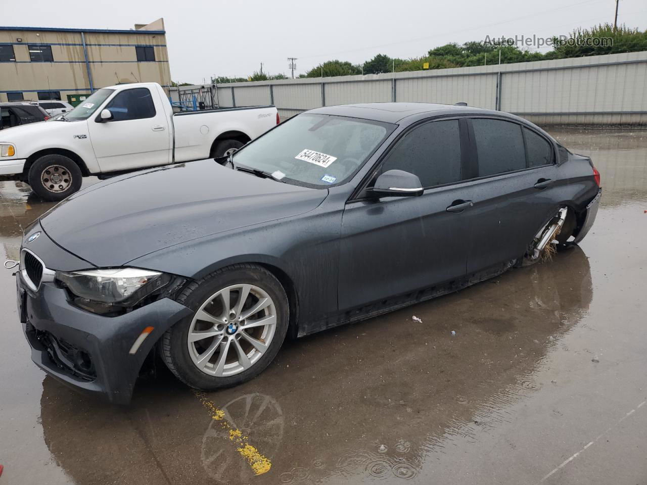 2016 Bmw 320 I Серый vin: WBA8A9C51GK615633