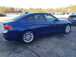 2016 Bmw 320 I Blue vin: WBA8A9C53GK616704