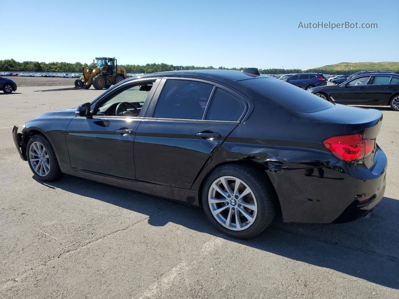 2016 Bmw 320 I Черный vin: WBA8A9C53GK622549