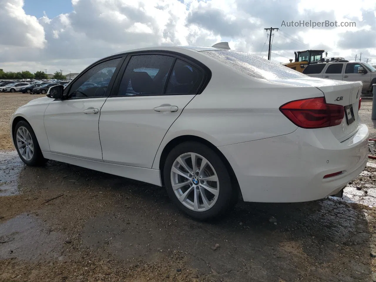 2016 Bmw 320 I White vin: WBA8A9C54GK618493