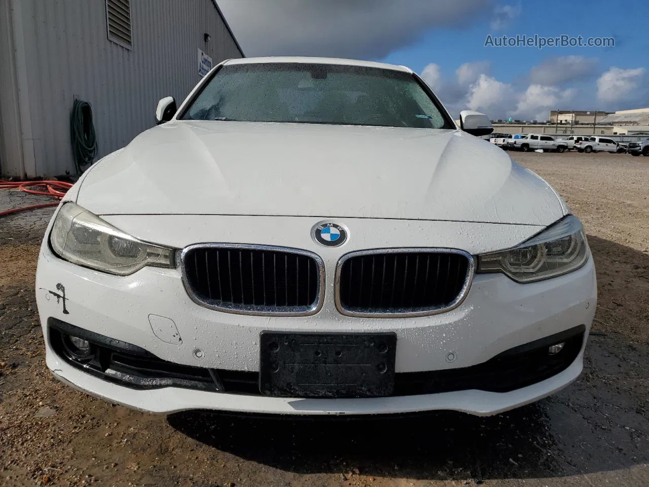 2016 Bmw 320 I White vin: WBA8A9C54GK618493