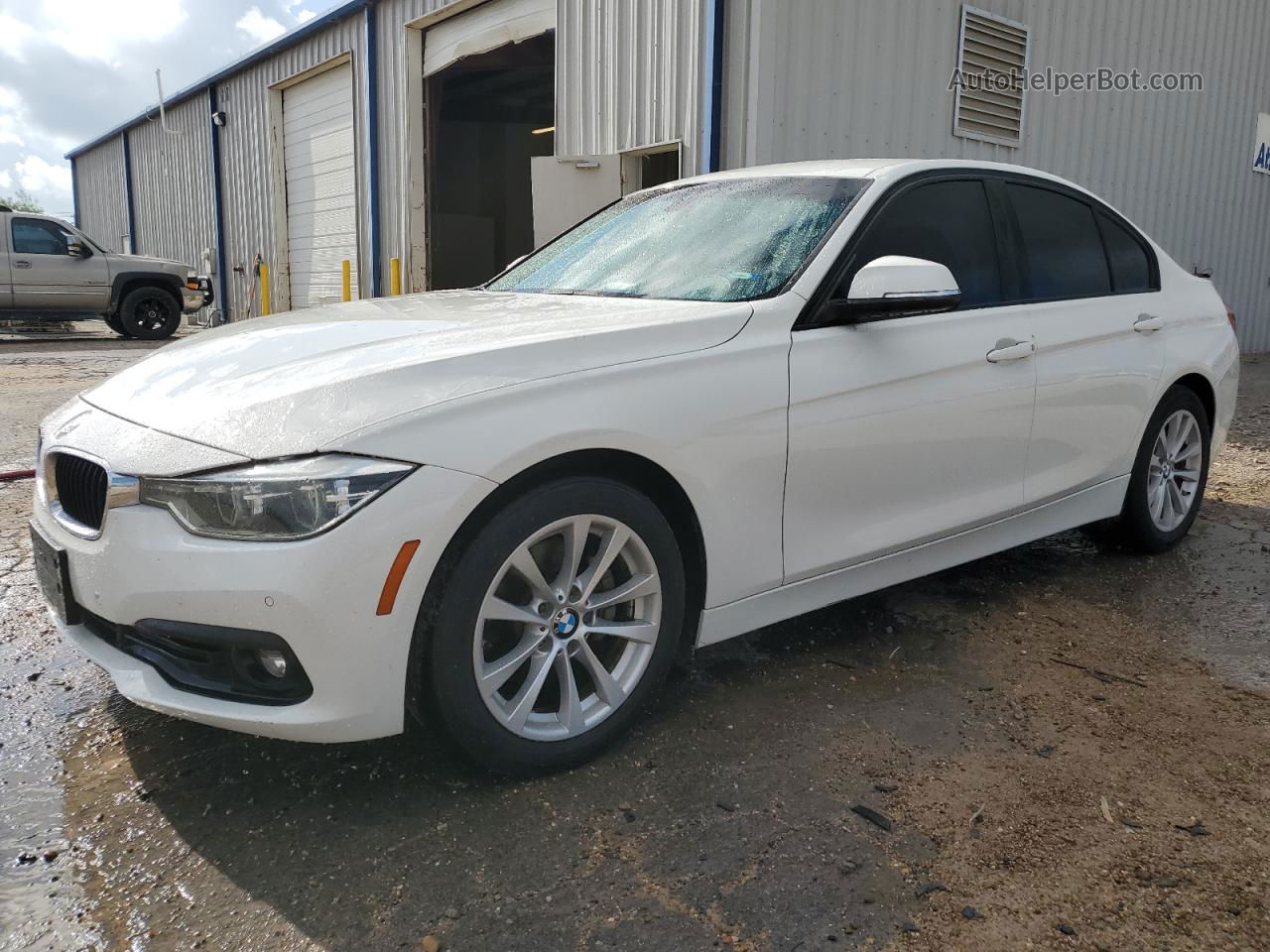 2016 Bmw 320 I White vin: WBA8A9C54GK618493