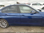 2016 Bmw 320i Dark Blue vin: WBA8A9C55GK616705