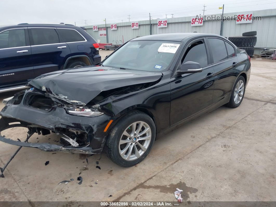 2016 Bmw 320i   Black vin: WBA8A9C55GK617854