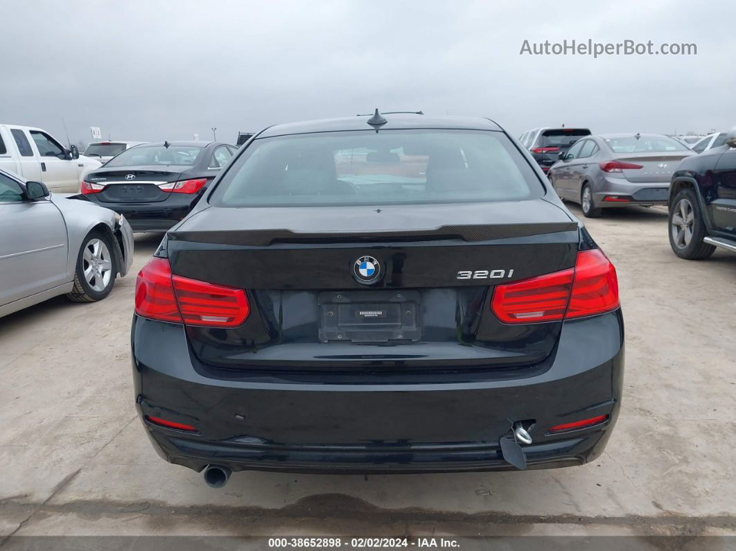 2016 Bmw 320i   Black vin: WBA8A9C55GK617854