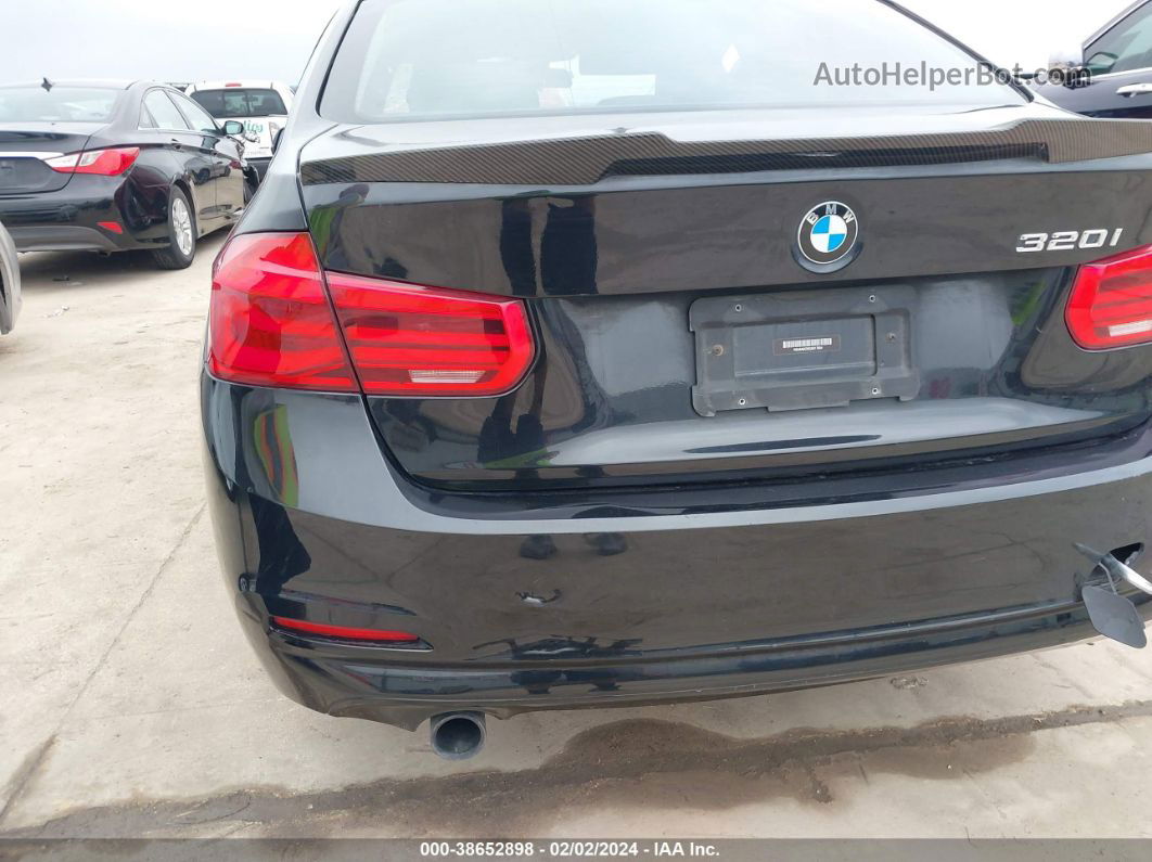 2016 Bmw 320i   Black vin: WBA8A9C55GK617854