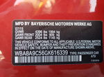 2016 Bmw 320 I Red vin: WBA8A9C56GK616339