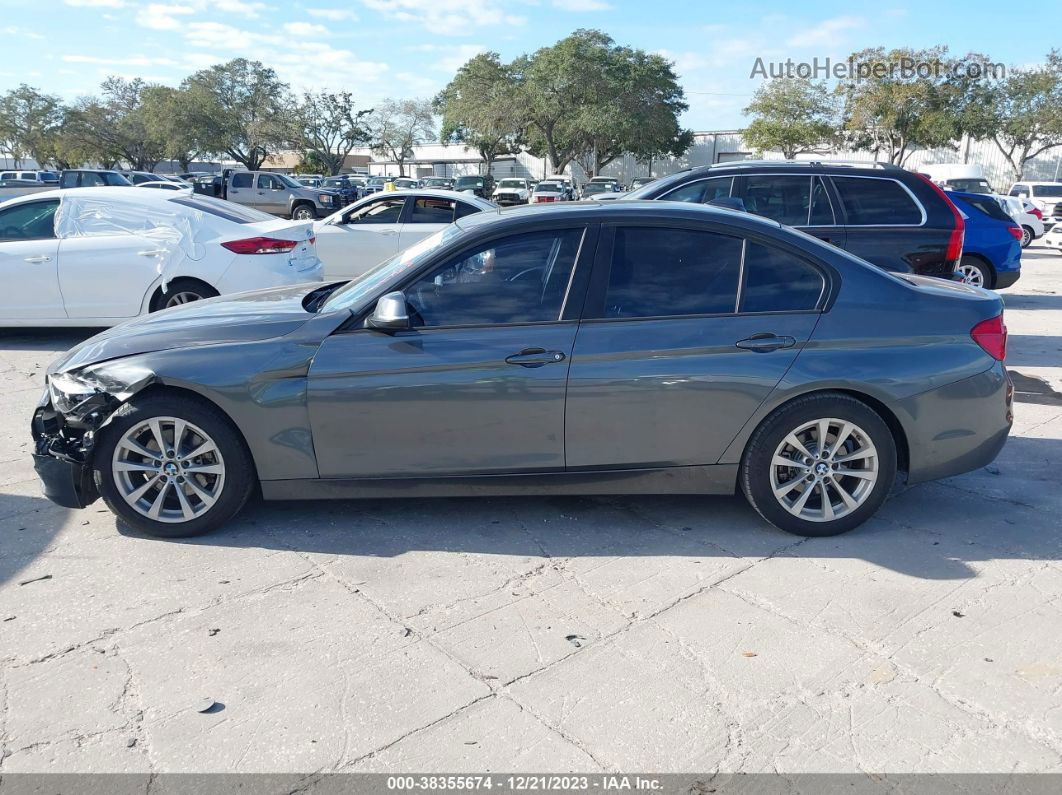 2017 Bmw 320i   Gray vin: WBA8A9C56HK620151