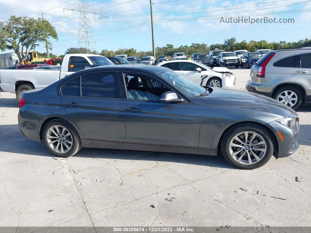 2017 Bmw 320i   Gray vin: WBA8A9C56HK620151