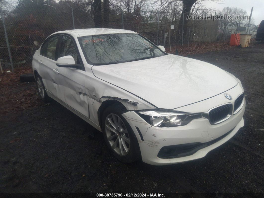 2016 Bmw 320i   White vin: WBA8A9C57GK618603