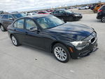 2016 Bmw 320 I Black vin: WBA8A9C58GK617038