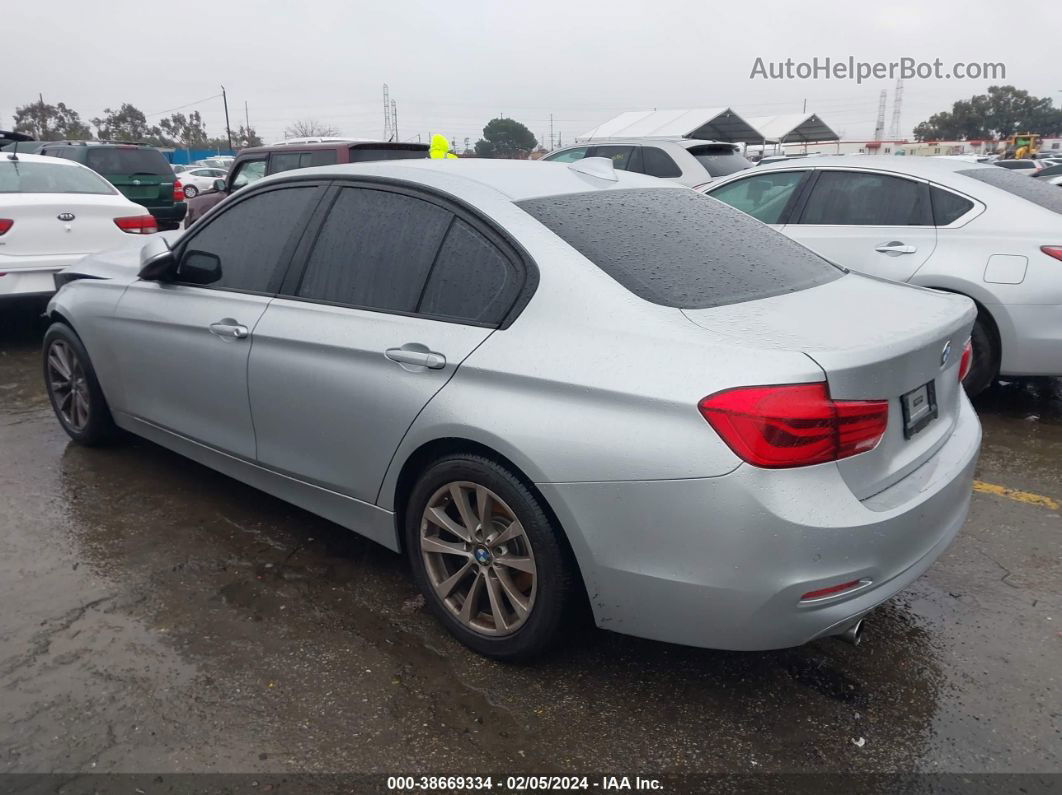 2017 Bmw 320i   Silver vin: WBA8A9C58HK620281