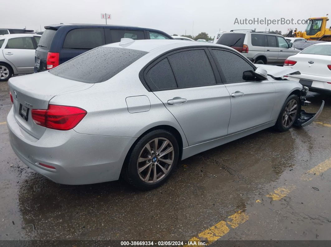 2017 Bmw 320i   Silver vin: WBA8A9C58HK620281