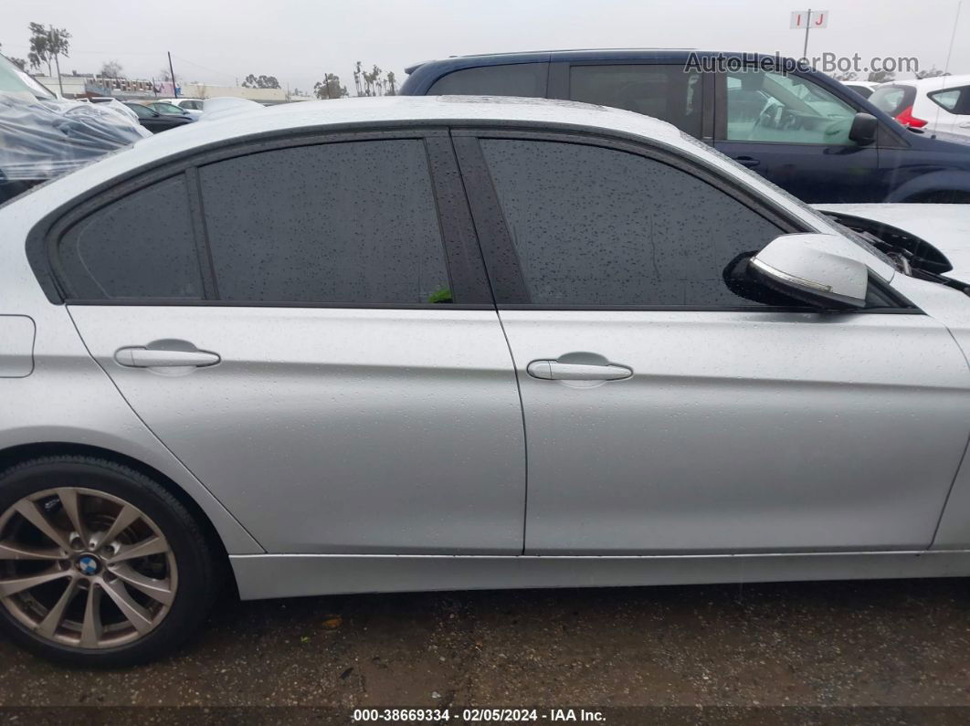 2017 Bmw 320i   Silver vin: WBA8A9C58HK620281