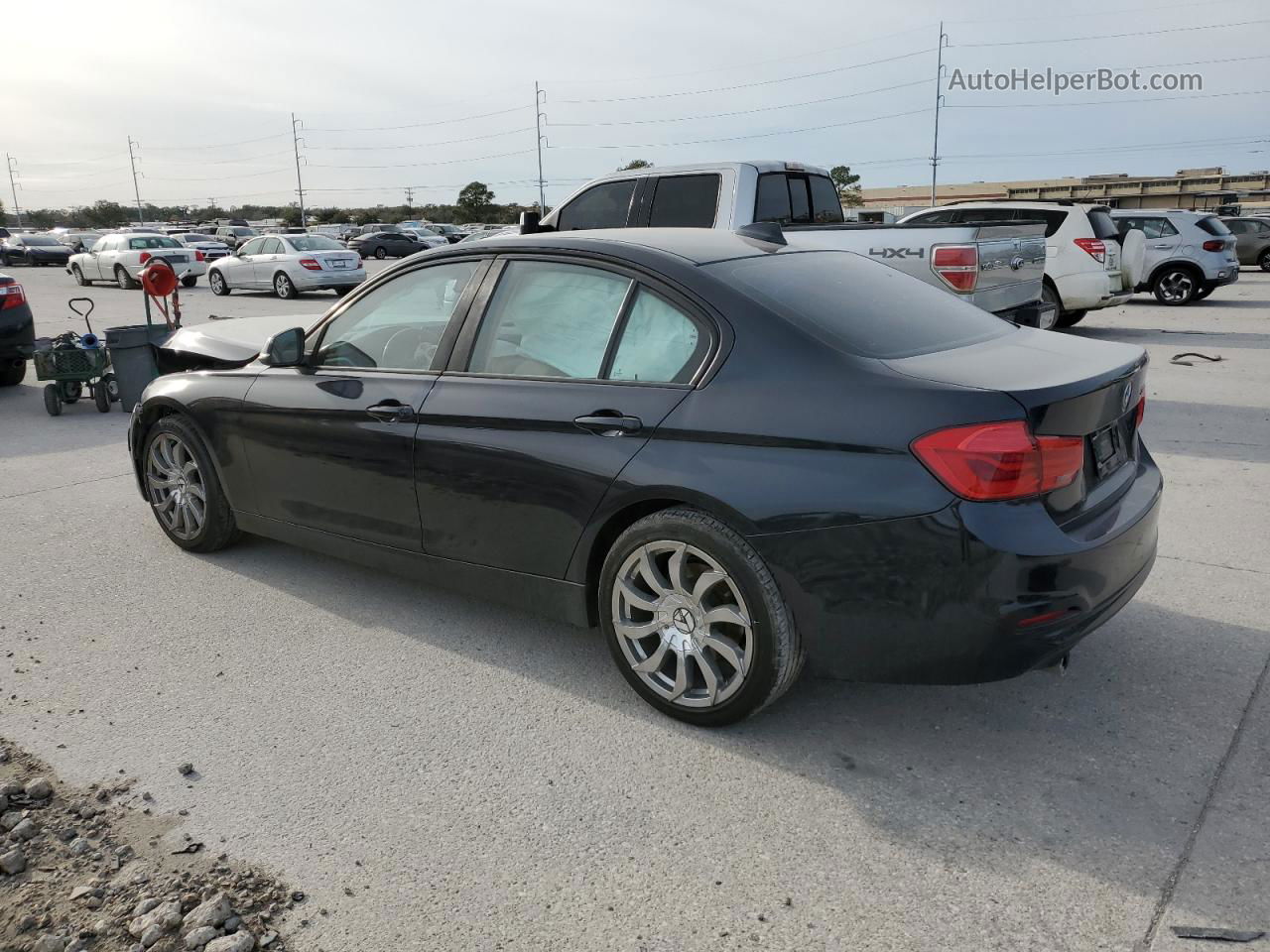 2016 Bmw 320 I Blue vin: WBA8A9C59GK615671