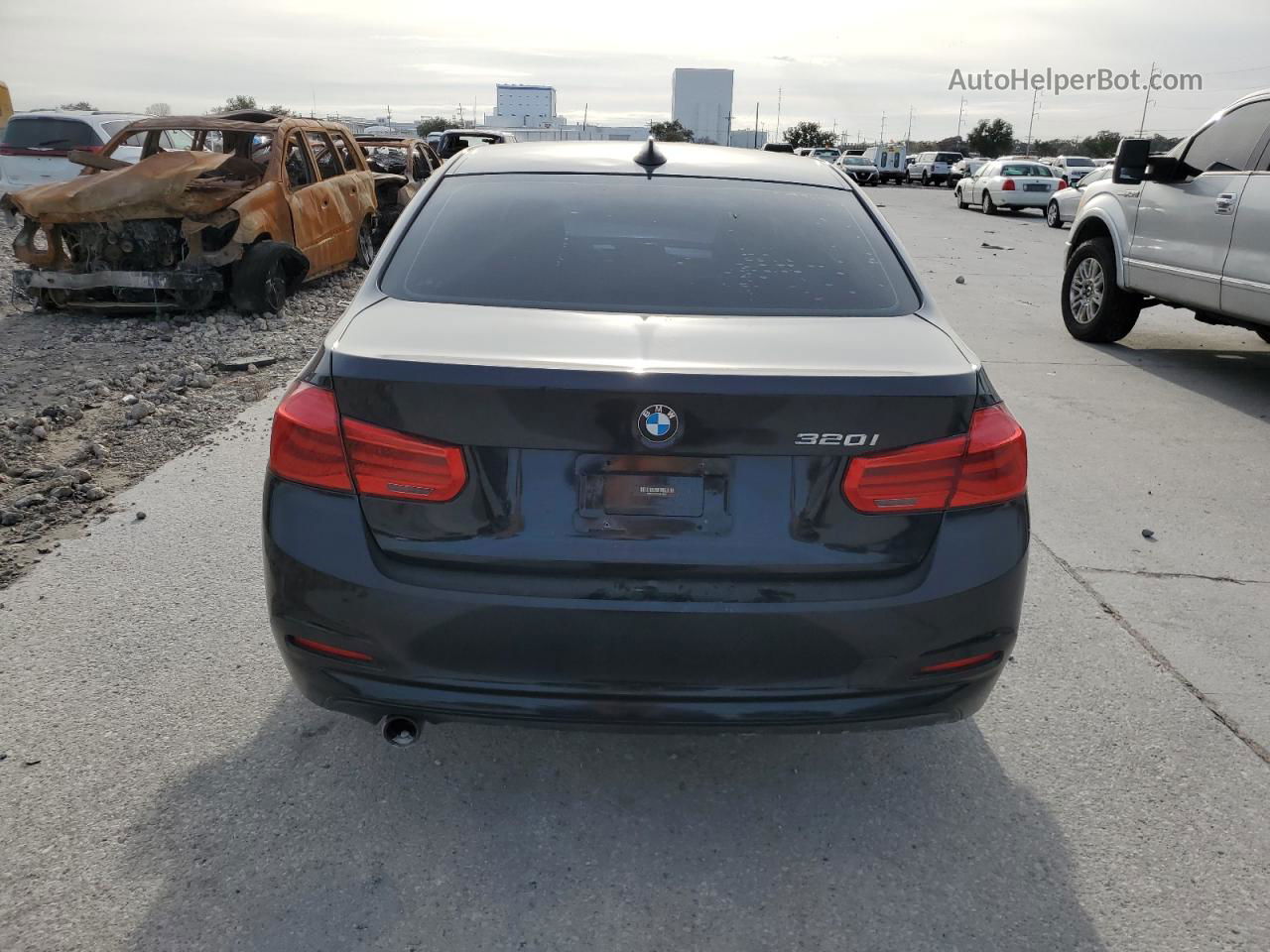 2016 Bmw 320 I Blue vin: WBA8A9C59GK615671