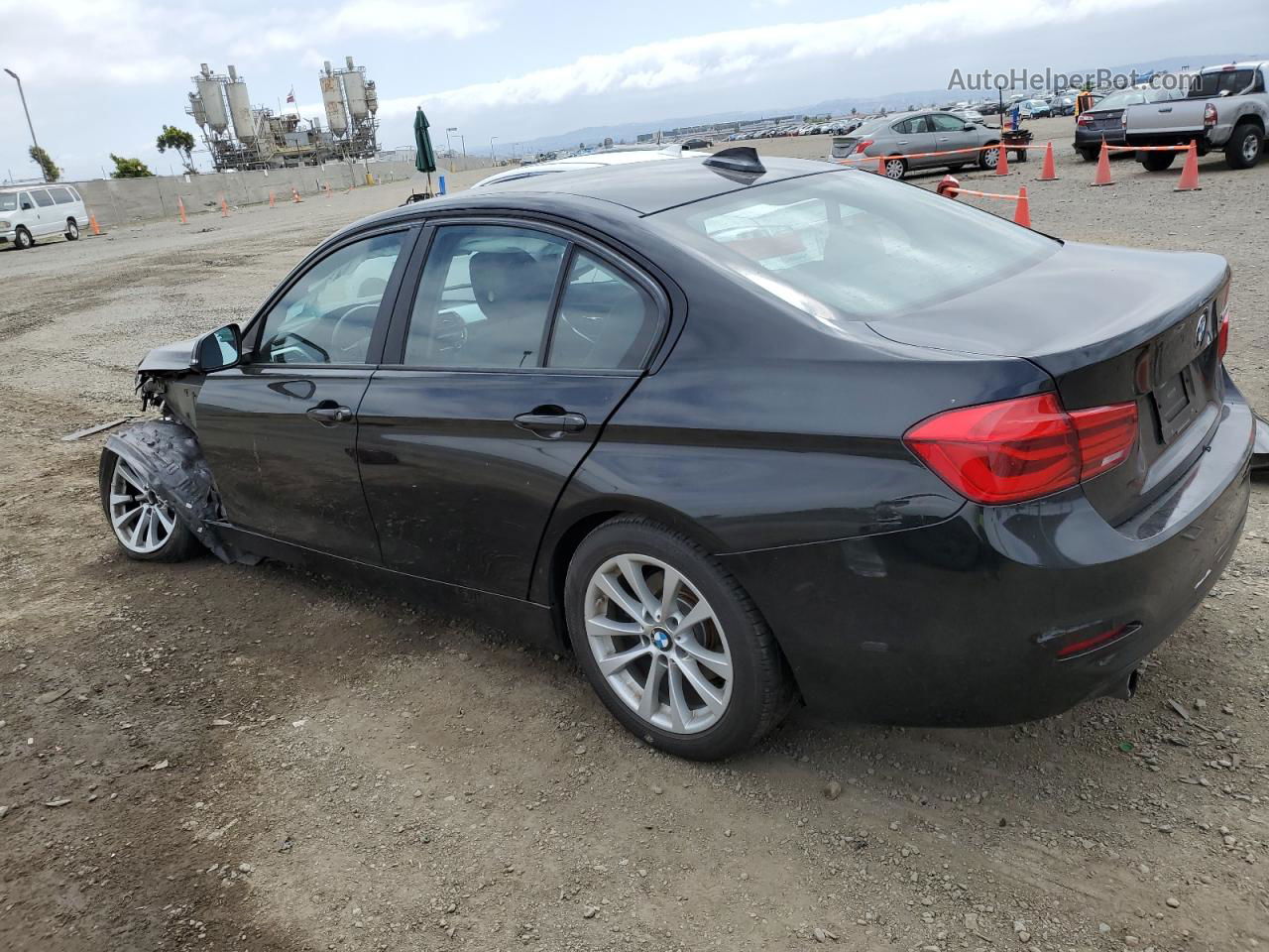 2016 Bmw 320 I Black vin: WBA8A9C59GK617534