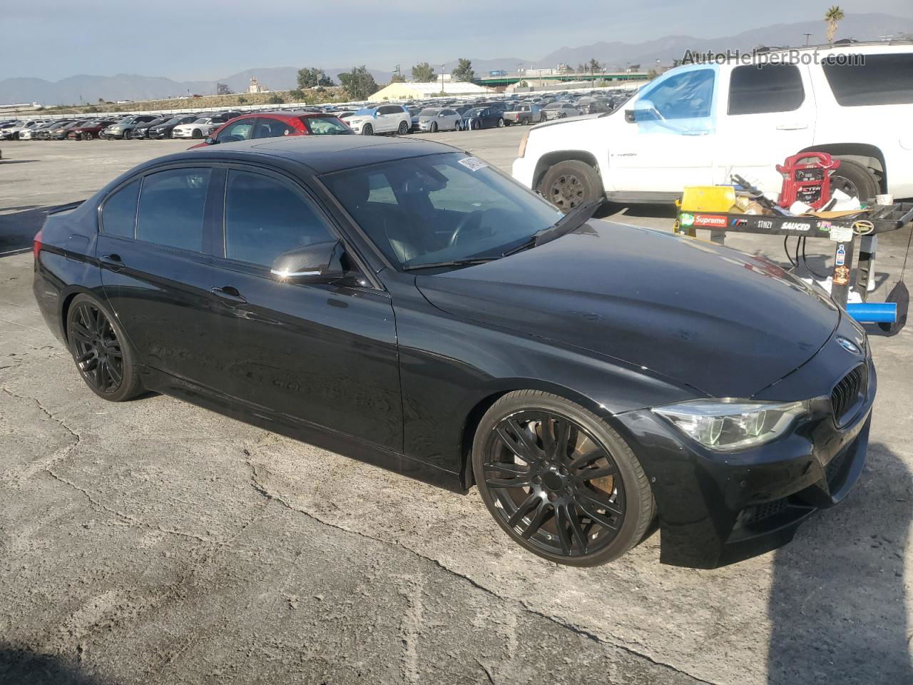 2017 Bmw 340 I Black vin: WBA8B3C31HK777532