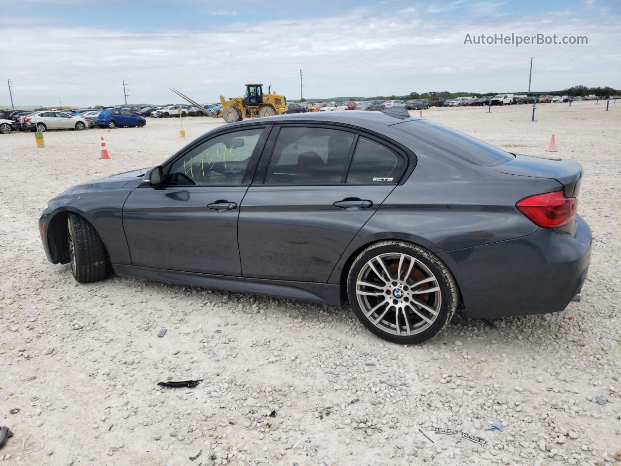 2016 Bmw 340 I Gray vin: WBA8B3C53GK777211